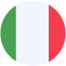Italy flag rounded, lt